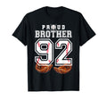 Proud Brother Baseball Player Number 92 T-Shirt - Trendy Graphic Men Women - T-Shirt, Sweatshirt, Hoodie