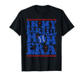 My Baseball Mom Era Groovy Baseball Mom T-Shirt - Unique Graphic Men Women - T-Shirt, Sweatshirt, Hoodie