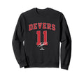 Rafael Devers Boston Baseball Player Sweatshirt - Graphic Print Unisex - T-Shirt, Sweatshirt, Hoodie