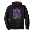 Neo Tokyo Japan Japanese Vaporwave Hoodie - Custom Art Print Men Women - T-Shirt, Sweatshirt, Hoodie