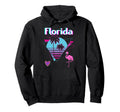 Florida Vacation Vaporwave 70S Sunset Hoodie - Custom Art Print Men Women - T-Shirt, Sweatshirt, Hoodie