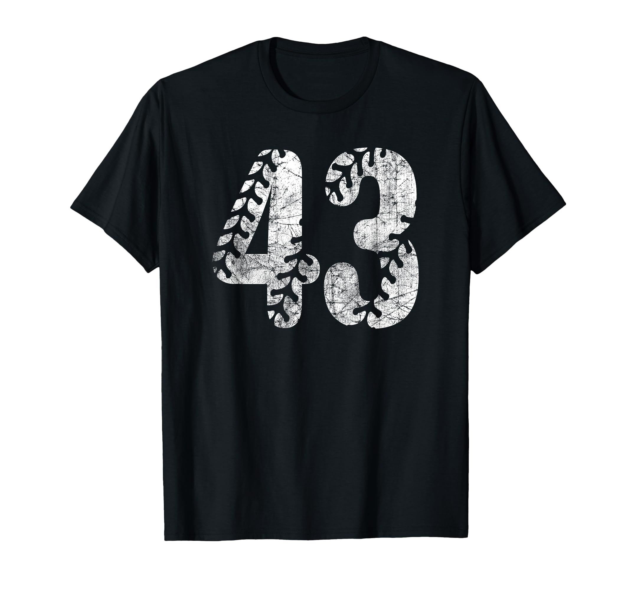 Baseball Softball Mom 43 Number 43 T-Shirt - Streetwear Style for Adults - T-Shirt, Sweatshirt, Hoodie