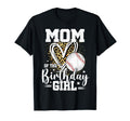 Mom Birthday Baseball Mom Leopard T-Shirt - Fun Novelty Design for Adults - T-Shirt, Sweatshirt, Hoodie