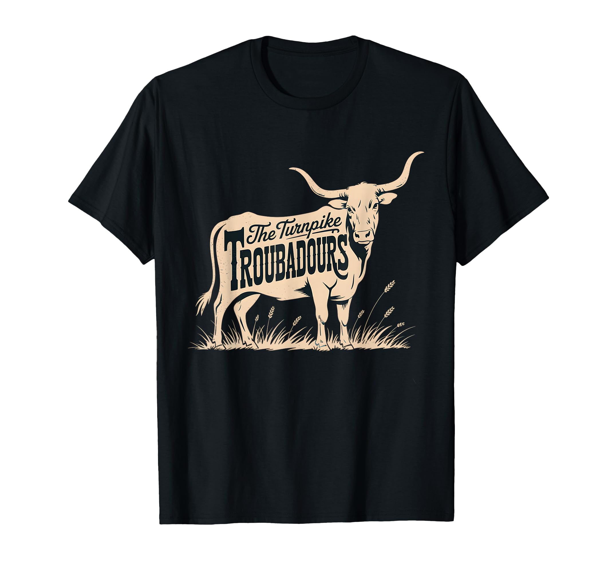 Turnpike Distressed Country Music T-Shirt - Fun Novelty Design for Adults - T-Shirt, Sweatshirt, Hoodie