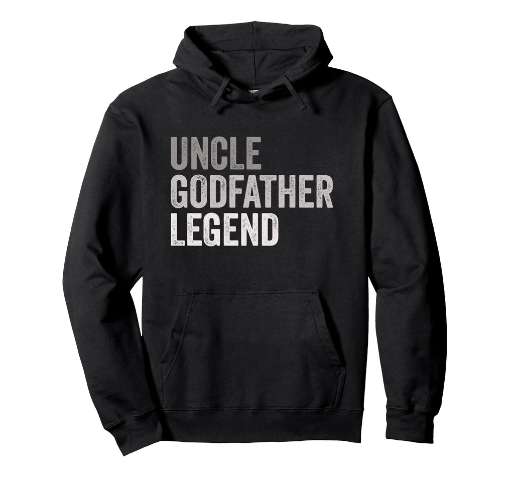 Uncle Godfather Legend Favorite Uncle Hoodie - Minimalist Print Men Women - T-Shirt, Sweatshirt, Hoodie