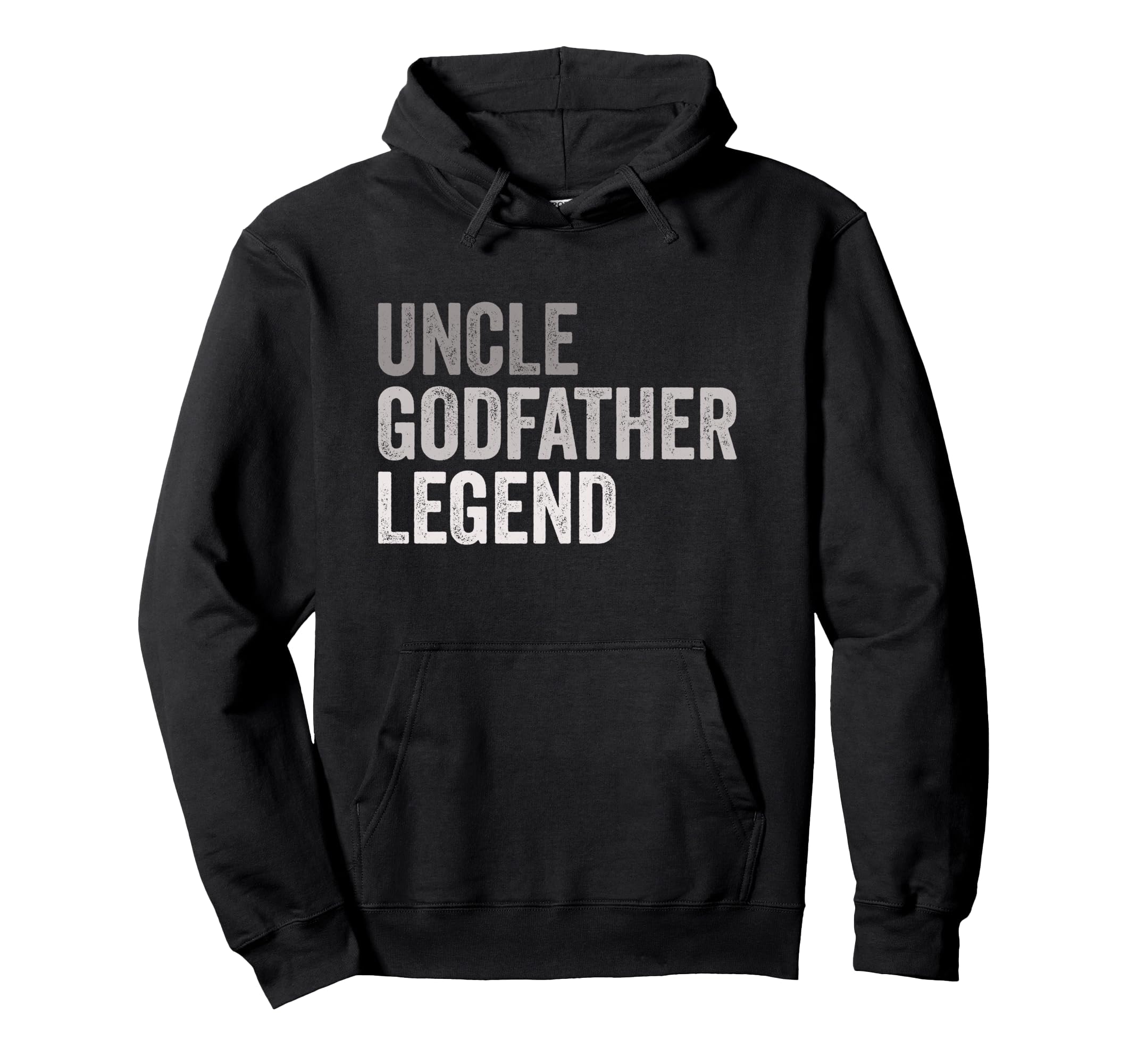 Uncle Godfather Legend Favorite Uncle Hoodie - Minimalist Print Men Women - T-Shirt, Sweatshirt, Hoodie