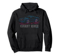 Knight Rider Car Neon Streak Hoodie - Custom Art Print Unisex - T-Shirt, Sweatshirt, Hoodie