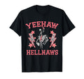 Yeehaw Hellnaw Horse Riding Western T-Shirt - Aesthetic Graphic Unisex - T-Shirt, Sweatshirt, Hoodie