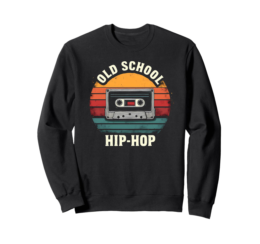 Old School Hiphop Sweatshirt - Fun Novelty Design Unisex - T-Shirt, Sweatshirt, Hoodie