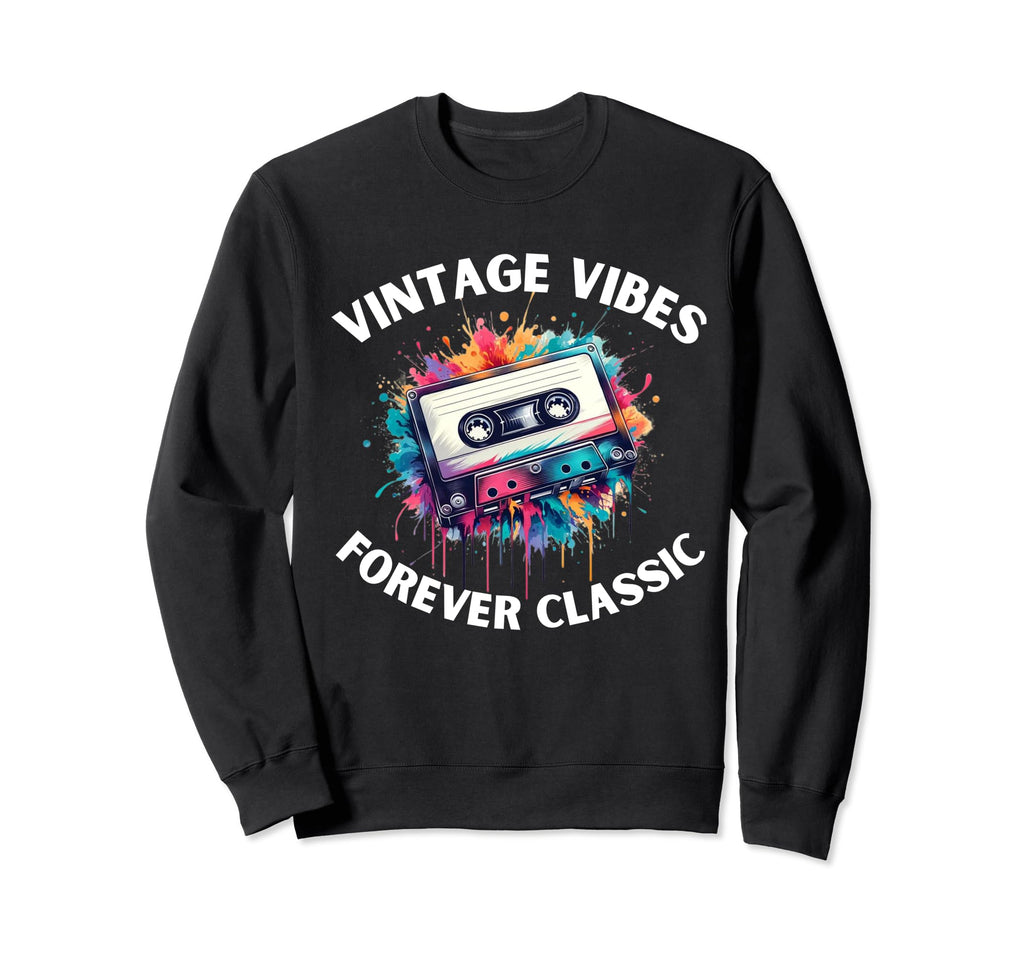 Water Color Cassette Tape Music Sweatshirt - Streetwear Style Men Women - T-Shirt, Sweatshirt, Hoodie