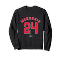 Triston Mckenzie 24 Cleveland Sweatshirt - Aesthetic Graphic for Adults - T-Shirt, Sweatshirt, Hoodie