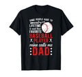 Proud Baseball Dad Baseball Player T-Shirt - Custom Art Print for Adults - T-Shirt, Sweatshirt, Hoodie