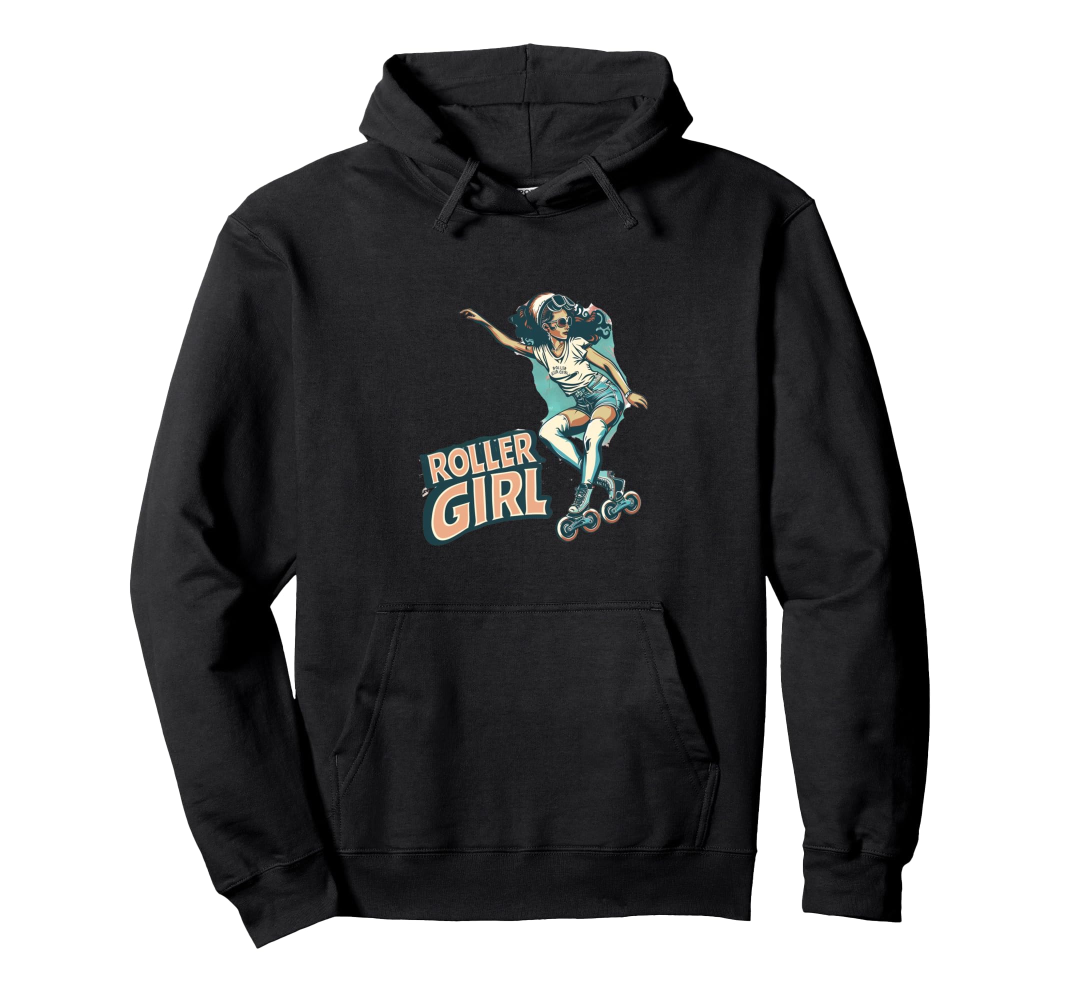 Funny Roller Skating Skate Hoodie - Casual Everyday Wear for Adults - T-Shirt, Sweatshirt, Hoodie