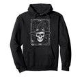 Skull Cat Skeleton Kitty Kitten Gothic Hoodie - Trendy Graphic for Adults - T-Shirt, Sweatshirt, Hoodie