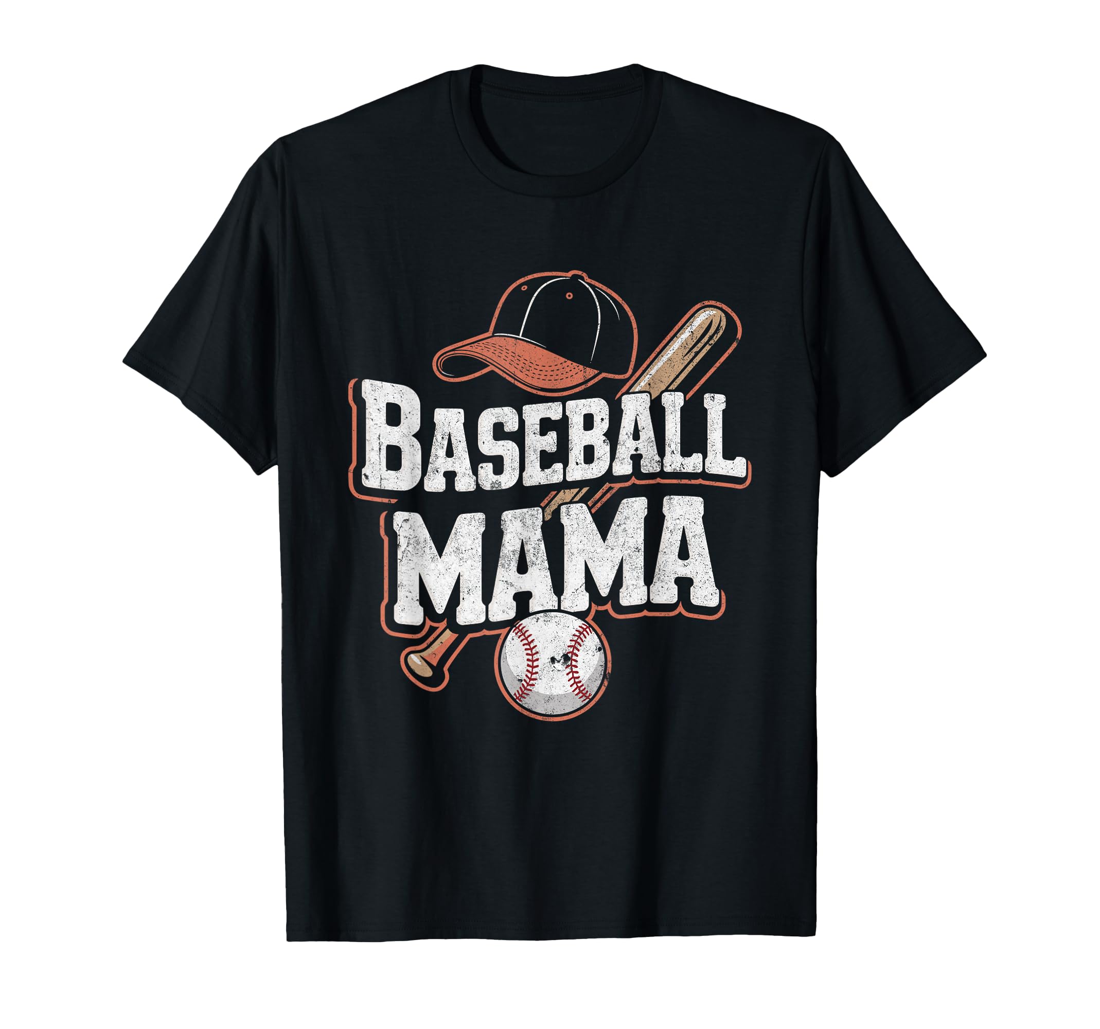 Funny And Baseball Mama T-Shirt - Minimalist Print Unisex - T-Shirt, Sweatshirt, Hoodie