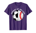 Grammy Ballers Funny Soccer Baseball T-Shirt - Minimalist Print Unisex - T-Shirt, Sweatshirt, Hoodie