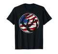 Roping American Flag Usa Cowboy Roping T-Shirt - Trendy Graphic Men Women - T-Shirt, Sweatshirt, Hoodie