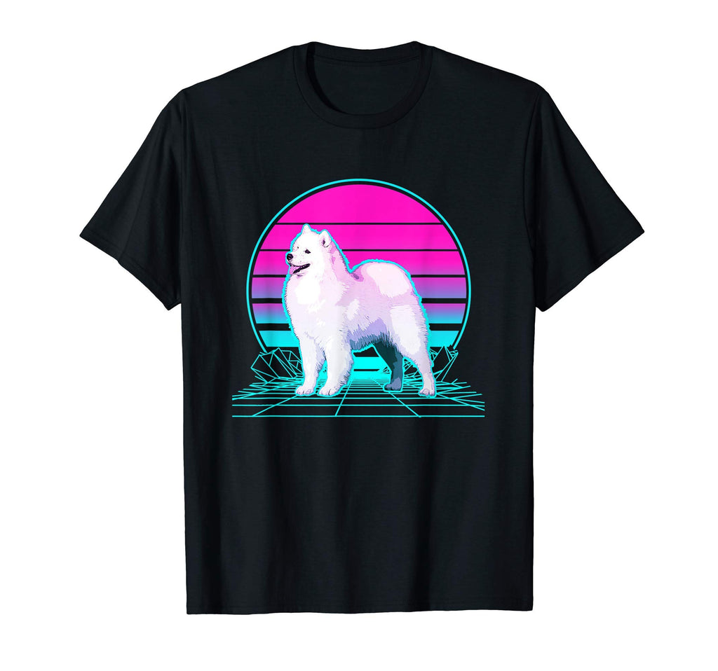 Sunset Samoyed T-Shirt - Trendy Graphic for Adults - T-Shirt, Sweatshirt, Hoodie