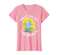 Womens Meet Me Beach Summer Distressed T-Shirt - Novelty Apparel Men Women - T-Shirt, Sweatshirt, Hoodie