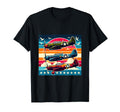 Ww2 Airplane Colorful Sunset Wwii T-Shirt - Novelty Apparel for Adults - T-Shirt, Sweatshirt, Hoodie