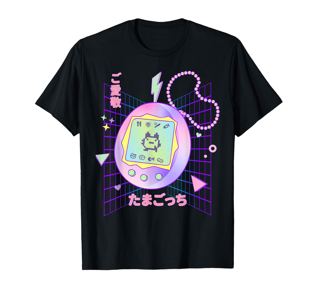 90S Pastel Japanese Virtual Pet Pastel T-Shirt - Fun Novelty Design Unisex - T-Shirt, Sweatshirt, Hoodie