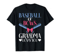 Baseball Or Bows Grandma Baseball Or T-Shirt - Graphic Print for Adults - T-Shirt, Sweatshirt, Hoodie