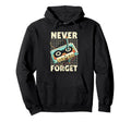 Funny Never Forget Cassette Tape Hoodie - Casual Everyday Wear Men Women - T-Shirt, Sweatshirt, Hoodie