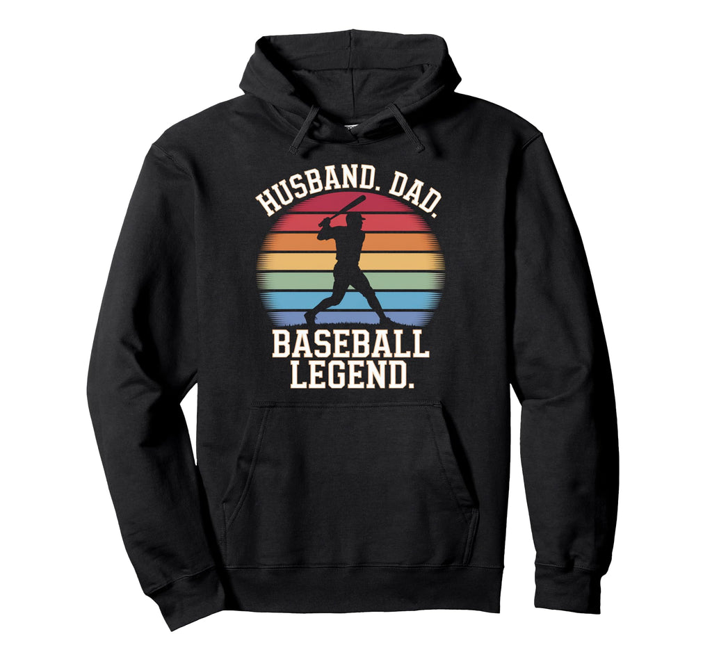 Legendary Baseball Player Silhouette Hoodie - Novelty Apparel Men Women - T-Shirt, Sweatshirt, Hoodie