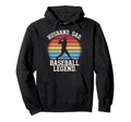 Legendary Baseball Player Silhouette Hoodie - Novelty Apparel Men Women - T-Shirt, Sweatshirt, Hoodie