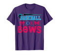 Baseball Or Bows Gender Reveal T-Shirt - Aesthetic Graphic for Adults - T-Shirt, Sweatshirt, Hoodie