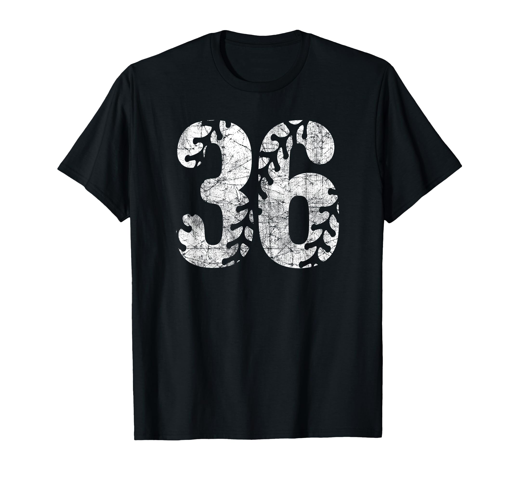 Baseball Softball Mom 36 Number 36 T-Shirt - Casual Everyday Wear Unisex - T-Shirt, Sweatshirt, Hoodie