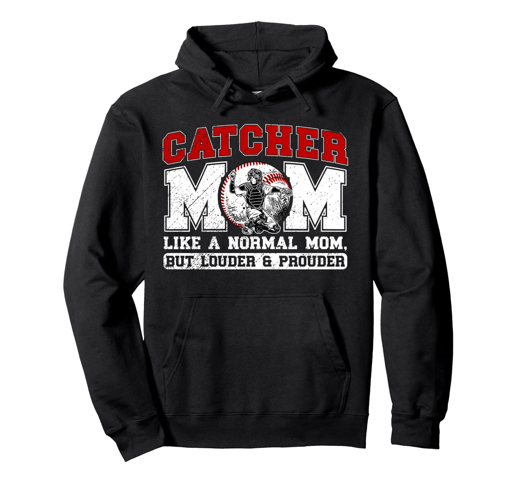 Baseball Catcher Mom Definition Baseball Hoodie - Trendy Graphic Unisex - T-Shirt, Sweatshirt, Hoodie