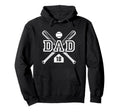 Baseball Dad Softball Dad 18 Jersey Biggest Hoodie - Unique Graphic Unisex - T-Shirt, Sweatshirt, Hoodie