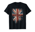 Uk British Union Jack Flag T-Shirt - Novelty Apparel for Adults - T-Shirt, Sweatshirt, Hoodie