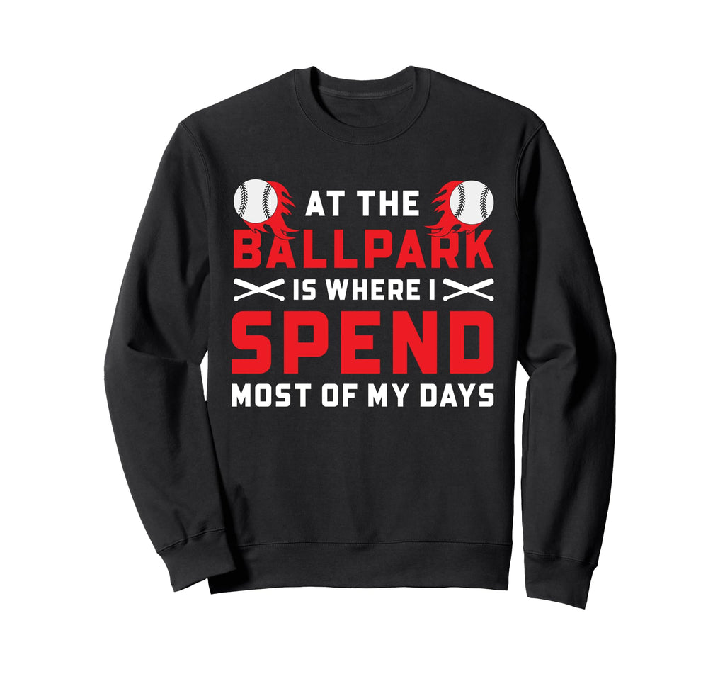 Baseball Softball Mom Ballpark Sweatshirt - Aesthetic Graphic Unisex - T-Shirt, Sweatshirt, Hoodie