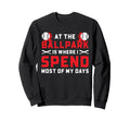 Baseball Softball Mom Ballpark Sweatshirt - Aesthetic Graphic Unisex - T-Shirt, Sweatshirt, Hoodie