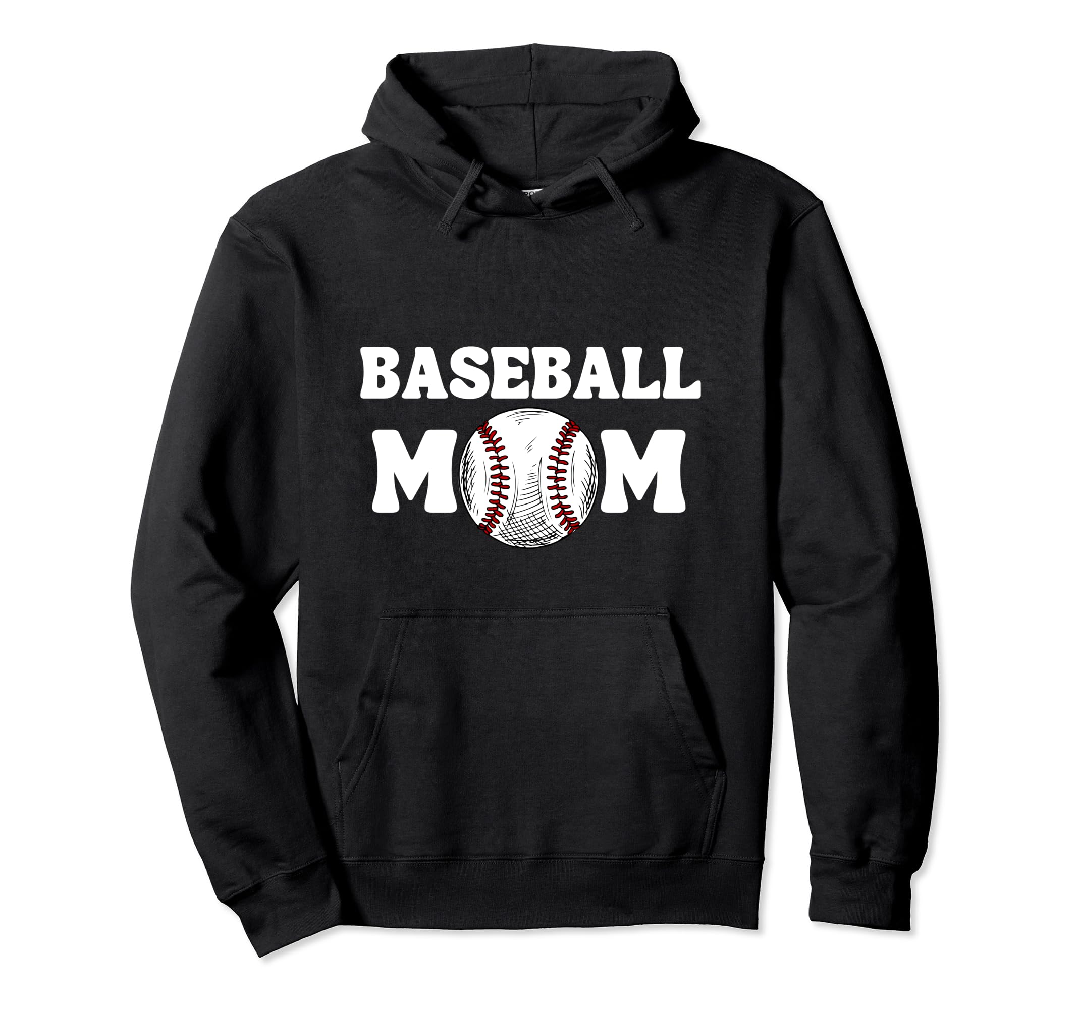 Baseball Mom Mothers Day Baseball Game Hoodie - Novelty Apparel for Adults - T-Shirt, Sweatshirt, Hoodie