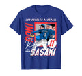 Roki Sasaki Los Angeles D Mlb T-Shirt - Custom Art Print Men Women - T-Shirt, Sweatshirt, Hoodie
