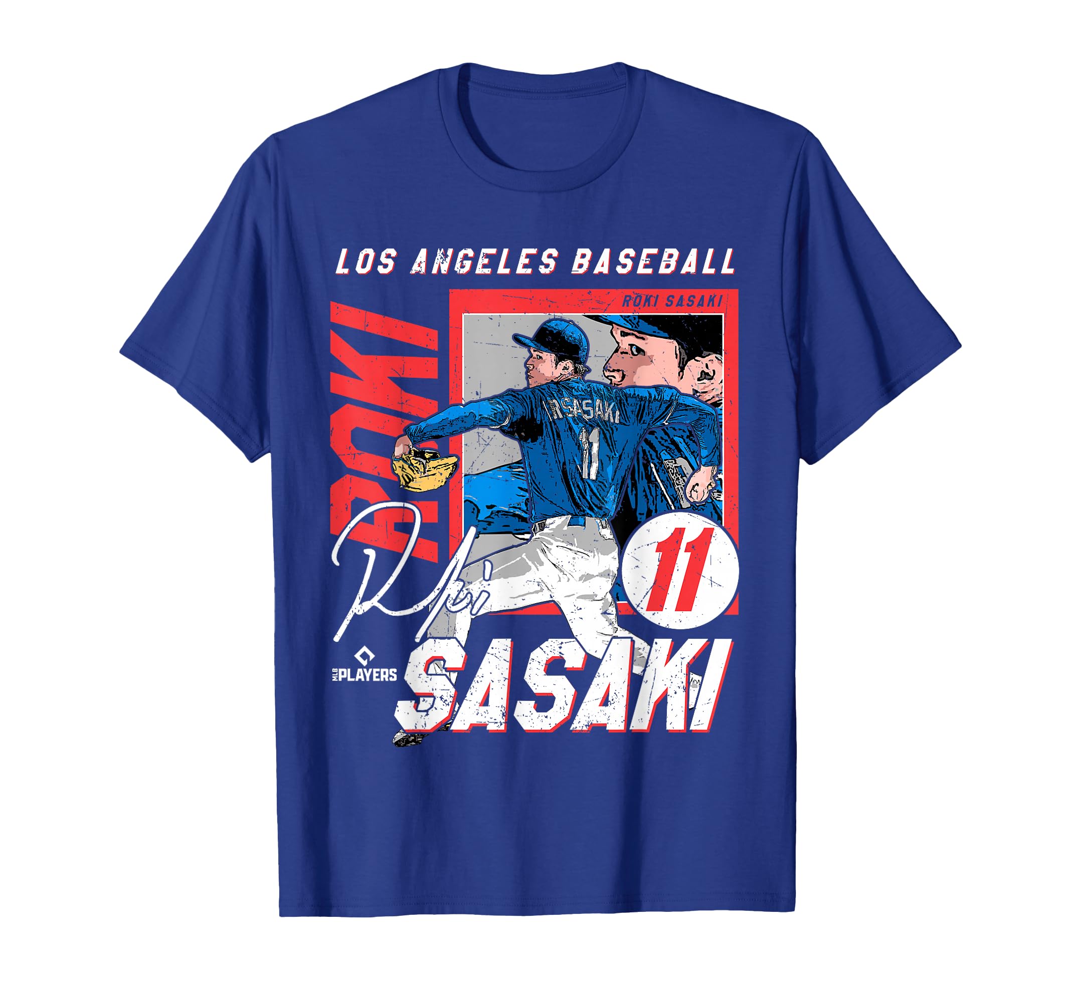 Roki Sasaki Los Angeles D Mlb T-Shirt - Custom Art Print Men Women - T-Shirt, Sweatshirt, Hoodie