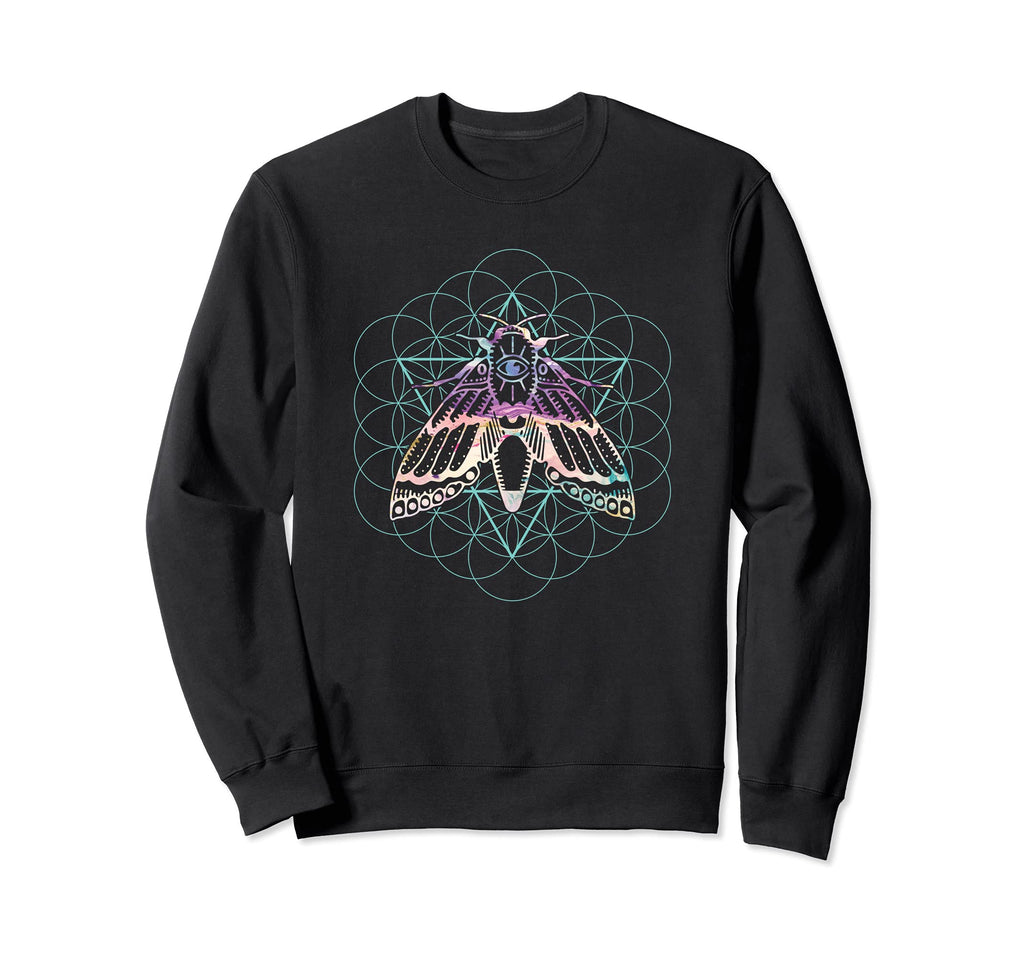 Animal Moth Insect Sacred Sweatshirt - Aesthetic Graphic Men Women - T-Shirt, Sweatshirt, Hoodie
