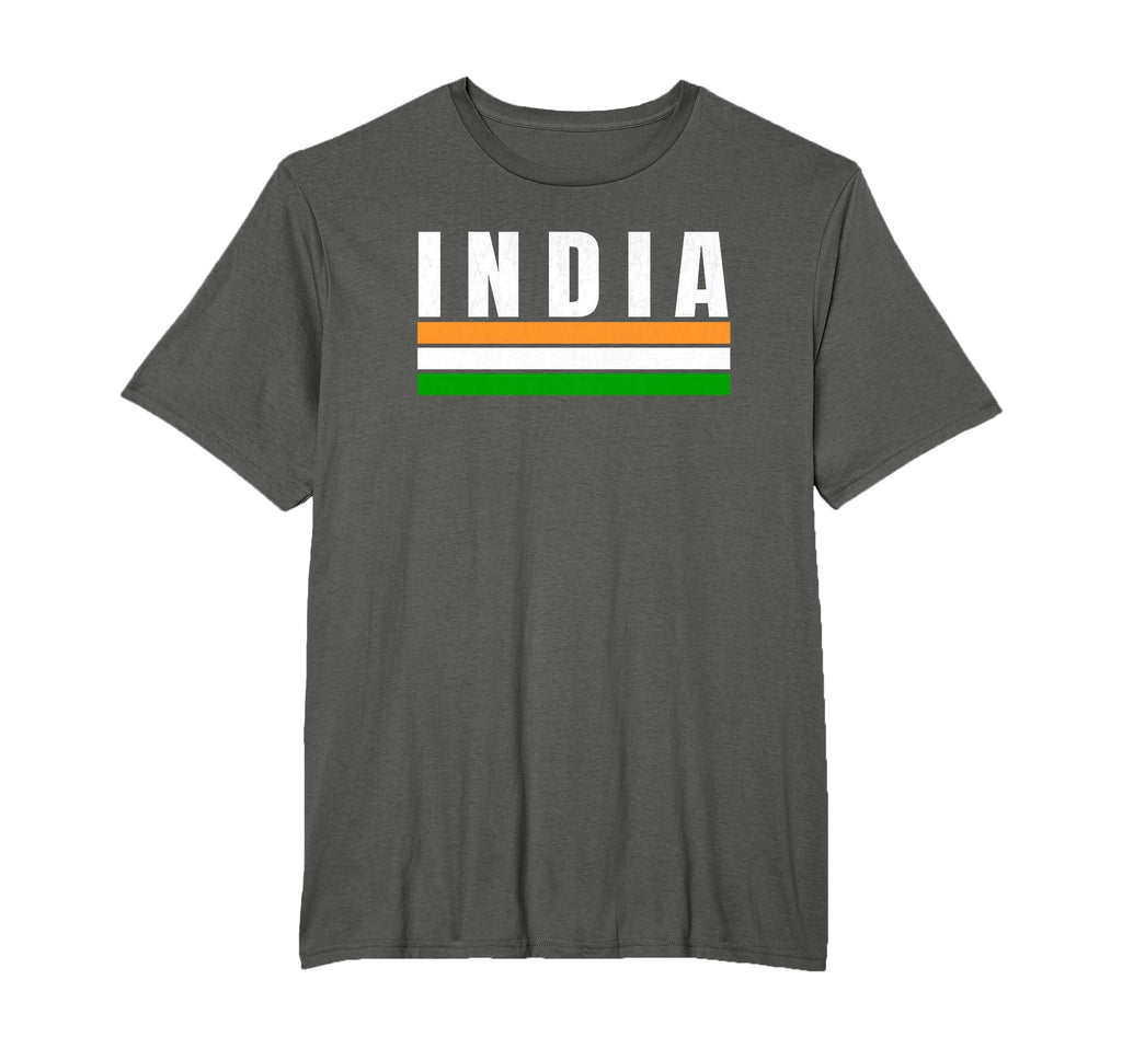 India Orange White Green India Fan T-Shirt - Aesthetic Graphic for Adults - T-Shirt, Sweatshirt, Hoodie