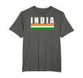 India Orange White Green India Fan T-Shirt - Aesthetic Graphic for Adults - T-Shirt, Sweatshirt, Hoodie
