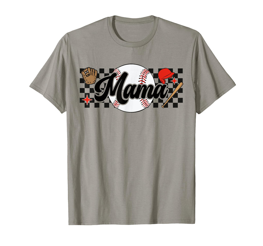 Baseball Mama Game Day Vibes T-Shirt - Aesthetic Graphic for Adults - T-Shirt, Sweatshirt, Hoodie