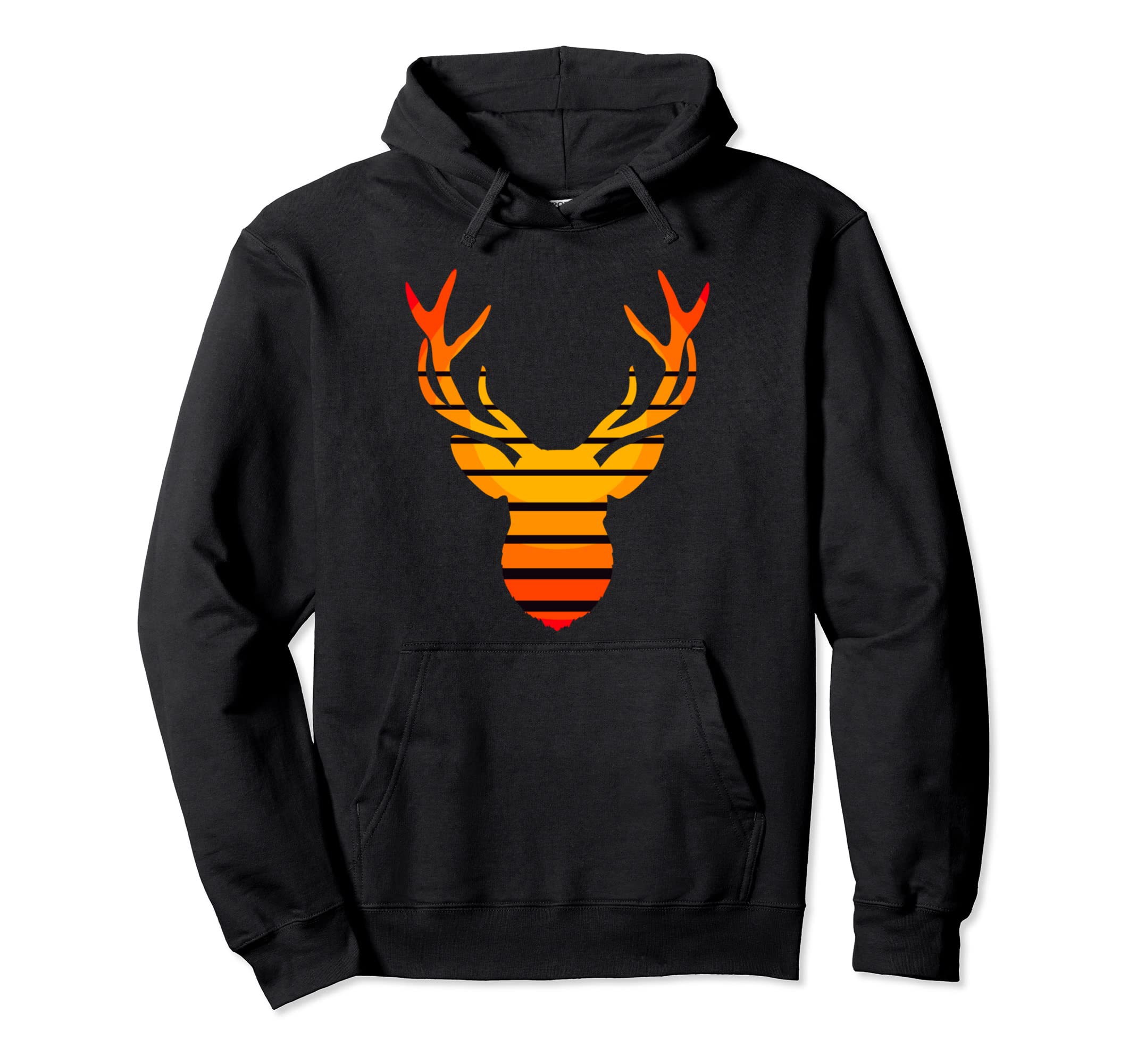 Vaporwave Aesthetic Deer Hunting Hoodie - Custom Art Print for Adults - T-Shirt, Sweatshirt, Hoodie