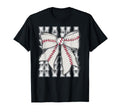 Mama Coquette Bow Womens Baseball Mom T-Shirt - Minimalist Print Men Women - T-Shirt, Sweatshirt, Hoodie
