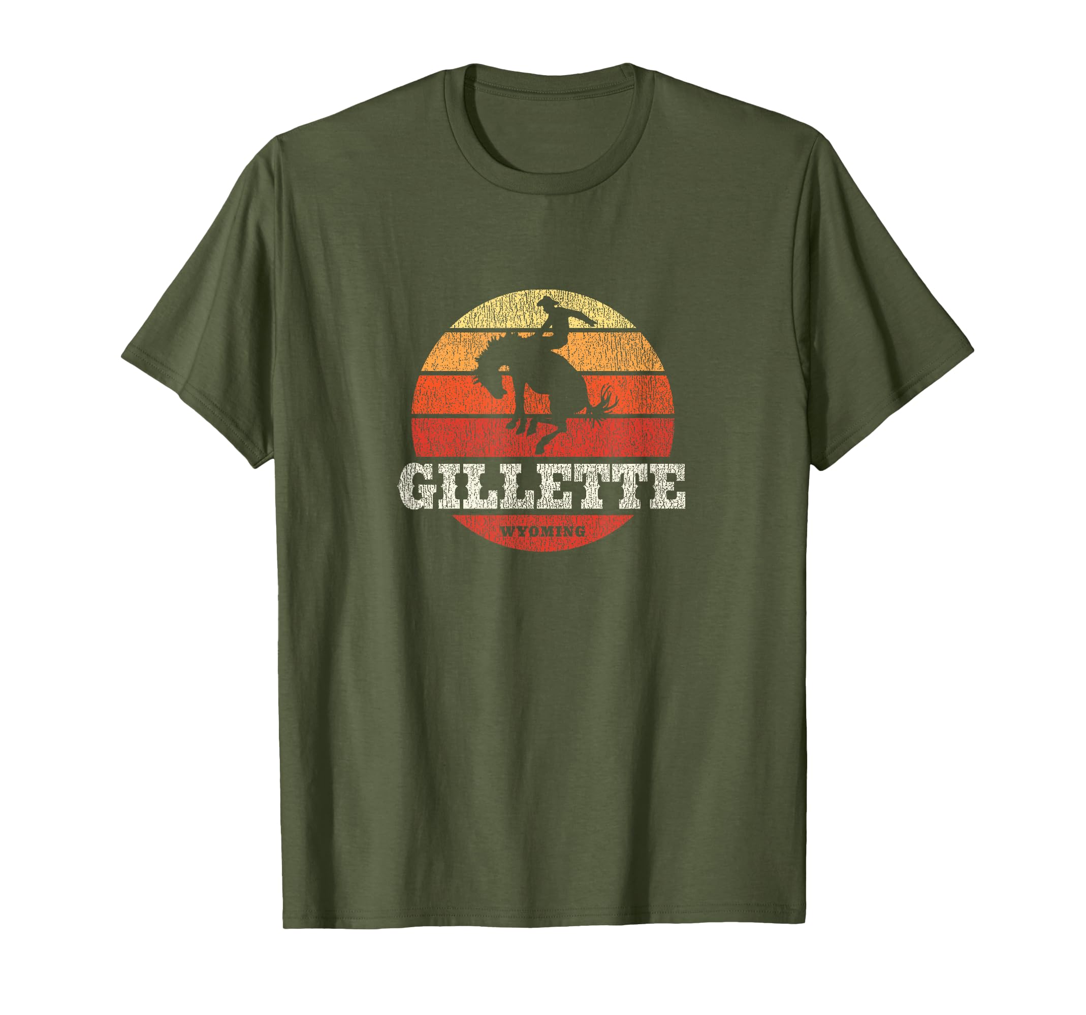 Gillette Wy Country Western T-Shirt - Aesthetic Graphic for Adults - T-Shirt, Sweatshirt, Hoodie