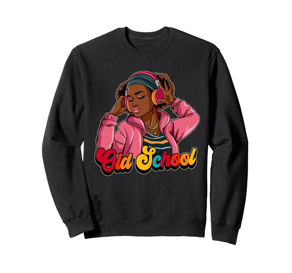 Old School Hip Hop Sweatshirt - Unique Graphic Unisex - T-Shirt, Sweatshirt, Hoodie