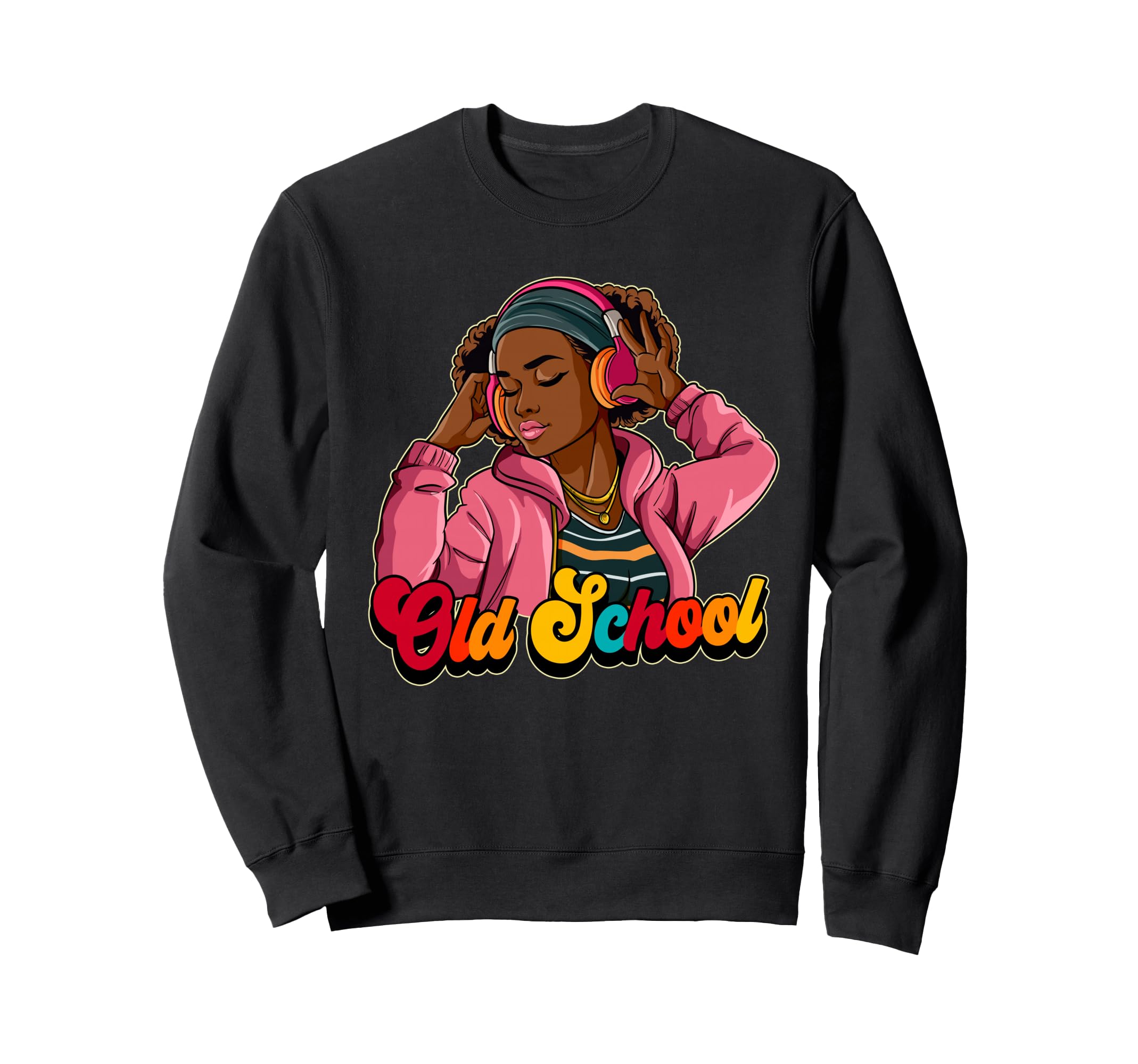 Old School Hip Hop Sweatshirt - Unique Graphic Unisex - T-Shirt, Sweatshirt, Hoodie