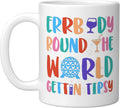 Drinking Around The World Funny Gettin Tipsy - Adult & Kids T-Shirts, Sweatshirts & Hoodies apparel design preview 1