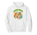 Cocker Spaniel Groovy Floral Hoodie - Streetwear Style Men Women - T-Shirt, Sweatshirt, Hoodie
